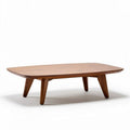 Table basse en bois de noyer dimension 120 x 80 x 40cm design moderne